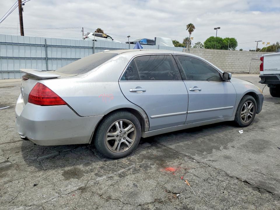 2006 Honda Accord VIN 1HGCM56806A169970 COPART salvage auction — REAR END, Ca - Salvage Certificate, sold $600 on 2026-07-09 (photo 3)