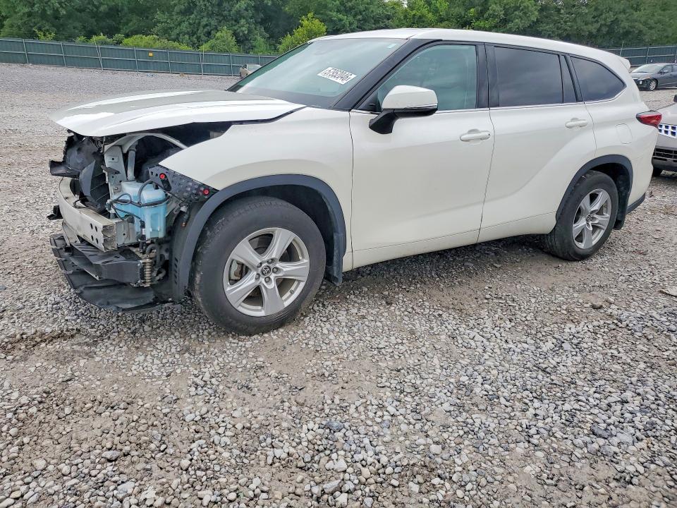 2020 Toyota VIN 5TDCZRAH7LS000560 COPART salvage auction — FRONT END, TN - SALVAGE CERTIFICATE, sold $10,800 on 2026-07-30 (photo 1)