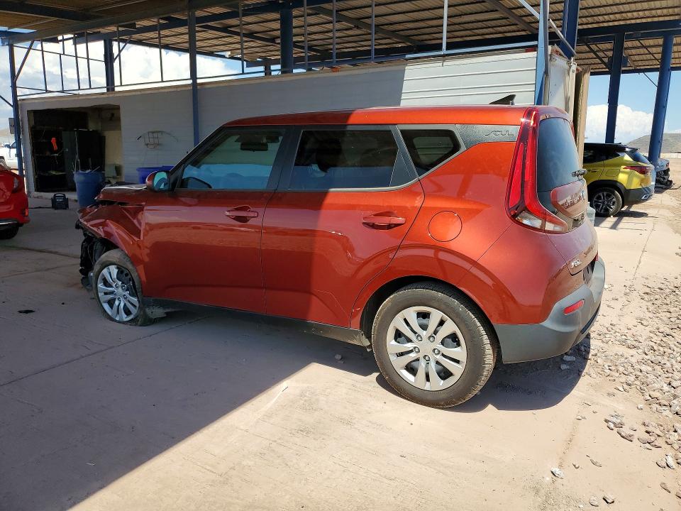 2021 Kia Soul VIN KNDJ23AU9M7742623 COPART salvage auction — FRONT END, Az - Cert Of Title - Salvage, sold $2,700 on 2026-07-02 (photo 2)