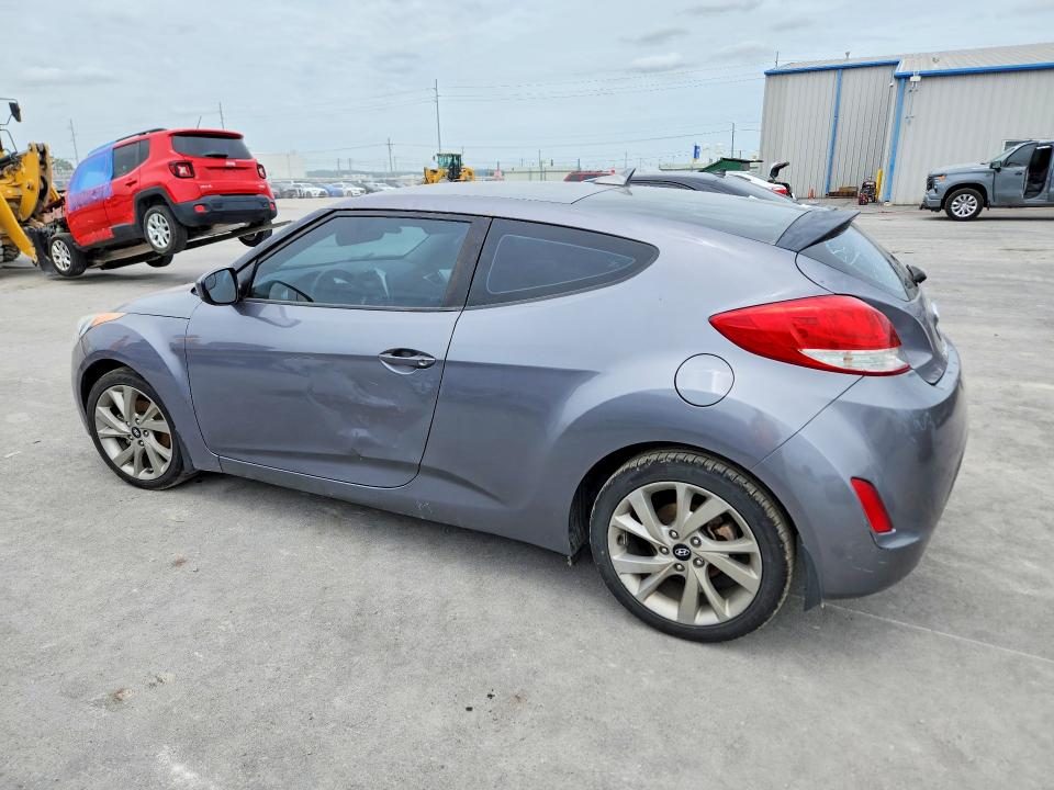 2016 Hyundai Veloster VIN KMHTC6AD4GU297992 COPART salvage auction — SIDE, Ok - Cert Of Title-Repossession, sold $650 on 2026-07-10 (photo 2)