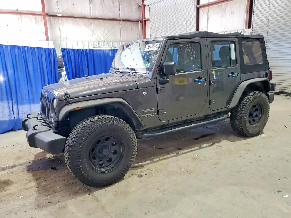 2016 Jeep VIN 1C4BJWDG3GL199408 COPART salvage auction — MECHANICAL, Wv - Certificate Of Title, sold $4,450 on 2026-07-02 (photo 1)