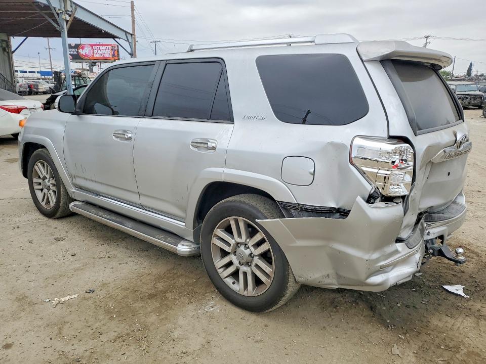 2010 Toyota 4runner VIN JTEZU5JR1A5003057 COPART salvage auction — REAR END, CA - SALVAGE CERTIFICATE, sold $6,100 on 2026-07-30 (photo 2)