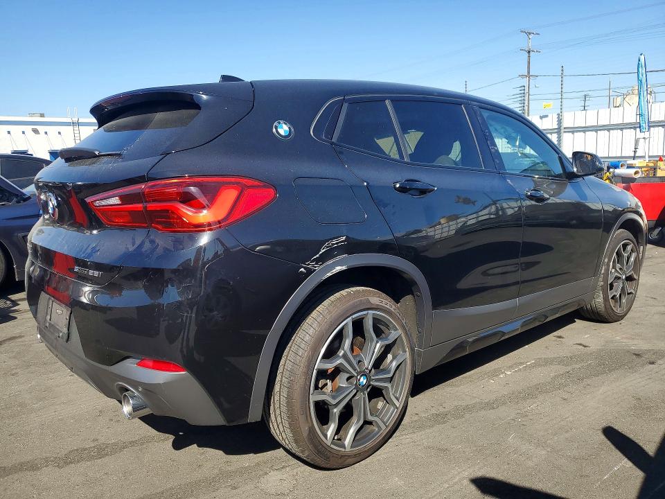 2018 BMW X2 VIN WBXYJ3C32JEJ81634 COPART salvage auction — REAR END, Ca - Salvage Certificate, sold $4,650 on 2026-08-03 (photo 3)