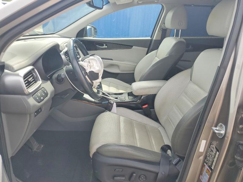2019 Kia Sorento VIN 5XYPK4A52KG463409 COPART salvage auction — FRONT END, IN - CERT OF TITLE-SALVAGE TITLE, sold $3,000 on 2026-07-31 (photo 7)