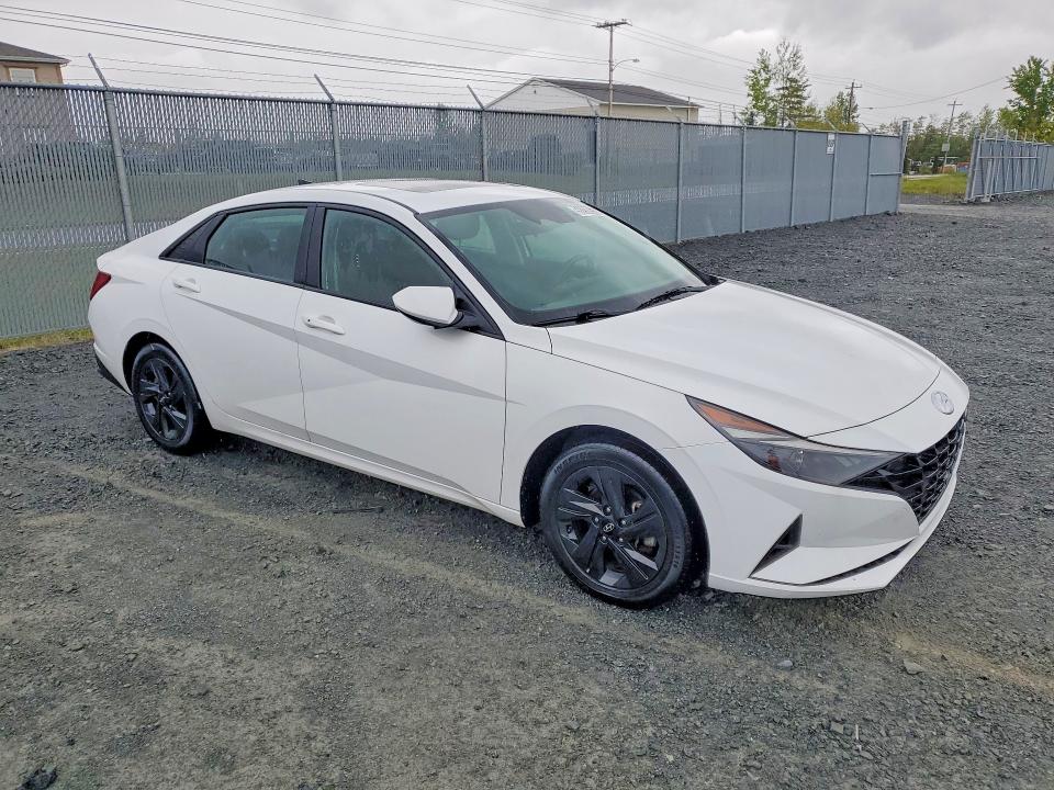 2021 Hyundai Elantra VIN KMHLM4AG1MU145370 COPART salvage auction — NORMAL WEAR, Ns - Cert Of Registration (P), sold $8,300 on 2026-07-03 (photo 4)