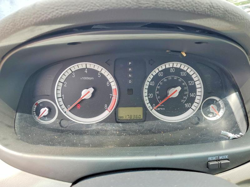 2007 Hyundai Azera VIN KMHFC46F37A143321 COPART salvage auction — FRONT END, Tx - Salvage Vehicle Title, sold $150 on 2026-07-14 (photo 9)
