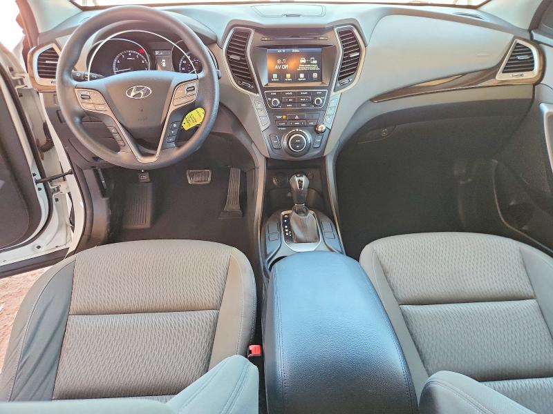 2017 Hyundai Santa fe VIN KM8SM4HF1HU223225 COPART salvage auction — FRONT END, AZ - CERT OF TITLE - SALVAGE, sold $525 on 2026-07-28 (photo 8)