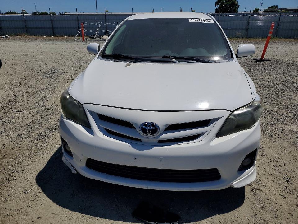 2012 Toyota Corolla VIN 5YFBU4EE4CP041332 COPART salvage auction — REAR END, CA - SALVAGE CERTIFICATE, sold $3,000 on 2026-07-21 (photo 5)