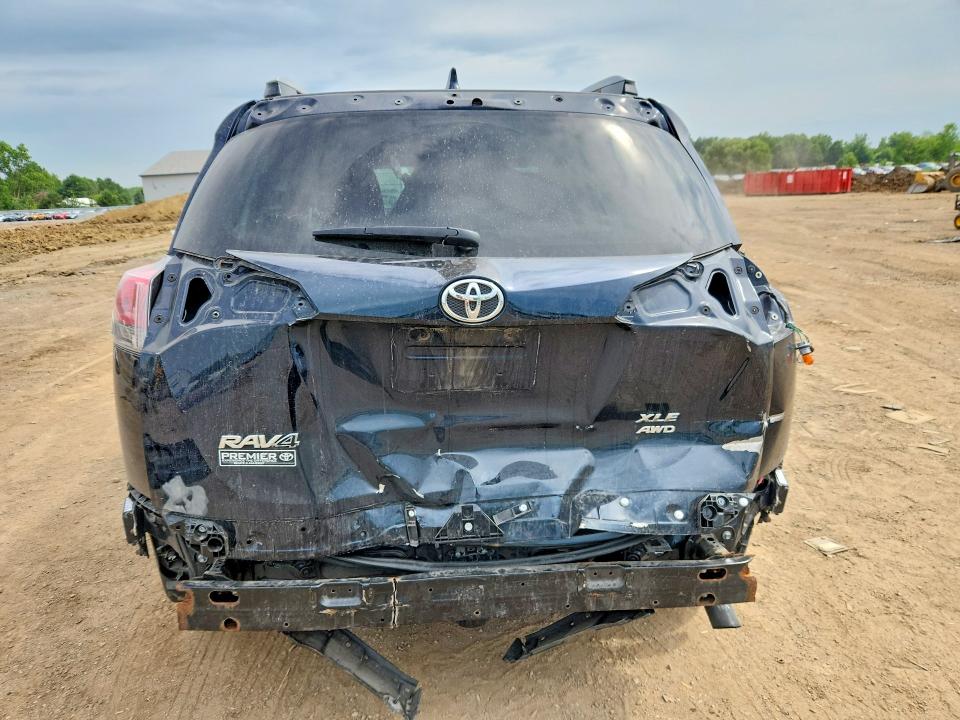 2018 Toyota Rav 4 VIN JTMRFREV3JD239020 COPART salvage auction — REAR END, Oh - Cert Of Title-Salvage, sold $7,100 on 2026-07-13 (photo 6)