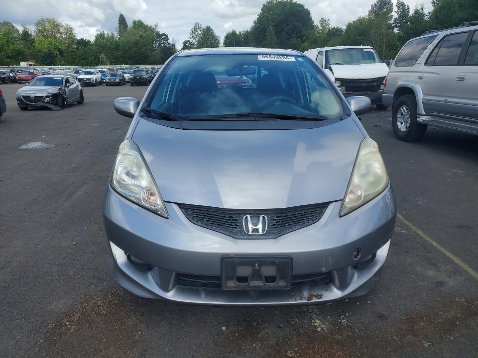 2009 Honda Fit VIN JHMGE88489S027078 COPART salvage auction — SIDE, Or - Salvage Title Certificate, sold $1,150 on 2026-07-22 (photo 5)