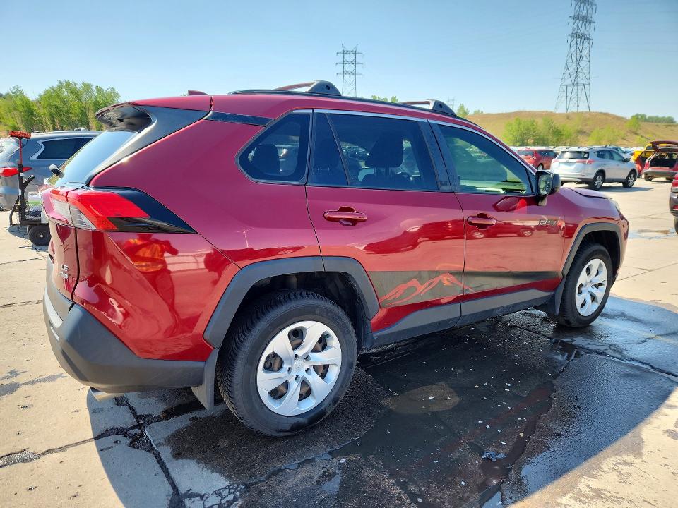 2019 Toyota Rav 4 VIN JTMF1RFV2KD031129 COPART salvage auction — REAR END, Co - Public - Salvage Title, sold $9,500 on 2026-07-24 (photo 3)