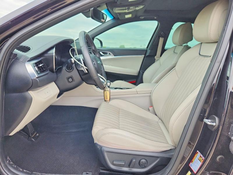2022 Genesis G70 VIN KMTG34TA5NU103725 COPART salvage auction — FRONT END, TX - SALVAGE VEHICLE TITLE (P), sold $3,850 on 2026-07-16 (photo 7)