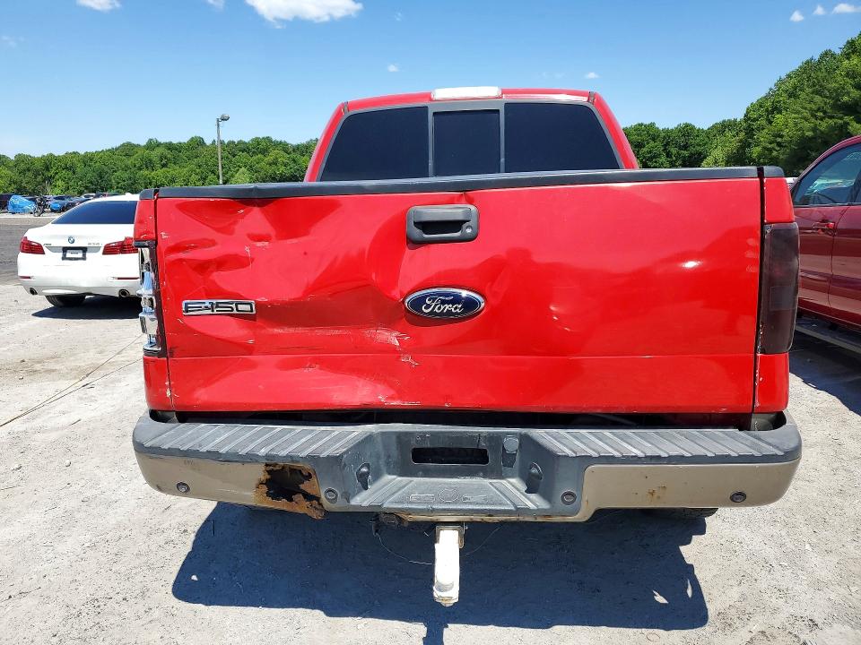 2004 Ford F-150 lightning VIN 1FTPW14574KB84758 COPART salvage auction — REAR END, PA - CERTIFICATE OF SALVAGE, sold $500 on 2026-07-09 (photo 6)
