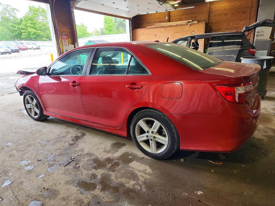 2012 Toyota Camry VIN 4T1BF1FK0CU555688 COPART salvage auction — FRONT END, PA - CERTIFICATE OF SALVAGE, sold $1,900 on 2026-07-02 (photo 2)