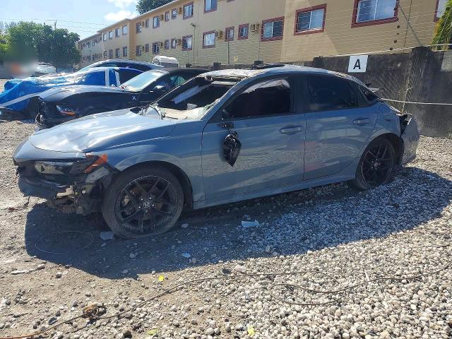2024 Honda Civic VIN 2HGFE1E50RH476667 COPART salvage auction — VANDALISM, PA - CERTIFICATE OF SALVAGE, sold $3,200 on 2026-07-02 (photo 1)
