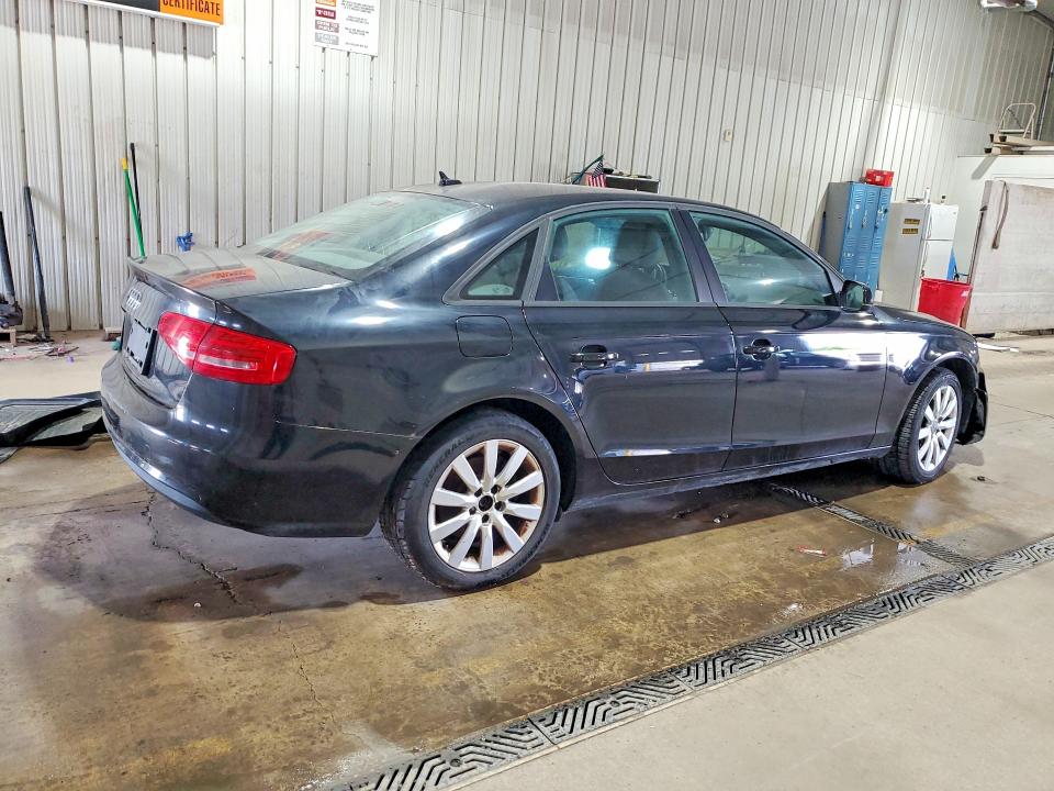 2014 Audi A4 VIN WAUBFAFL8EN035567 COPART salvage auction — VANDALISM, Pa - Cert Of Salvage-Theft, sold $425 on 2026-07-16 (photo 3)
