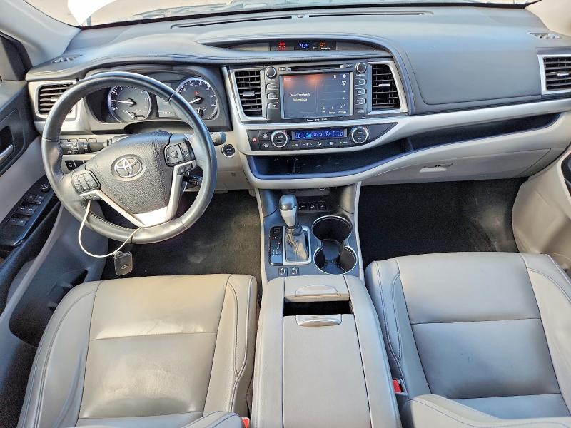 2017 Toyota VIN 5TDJZRFH0HS382731 COPART salvage auction — REAR END, Tn - Salvage Certificate, sold $10,900 on 2026-07-13 (photo 8)