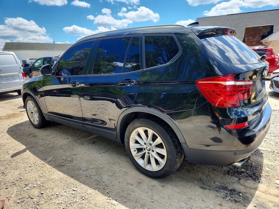 2015 BMW X3 VIN 5UXWX9C50F0D45105 COPART salvage auction — MECHANICAL, Oh - Cert Of Title-Salvage, sold $425 on 2026-07-29 (photo 2)