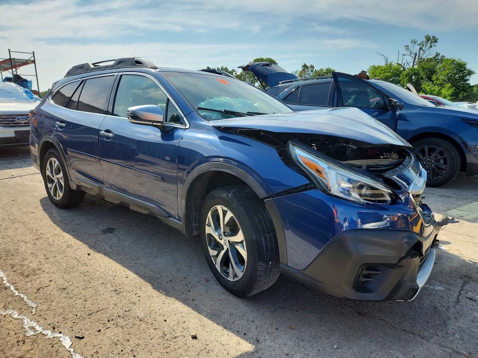 2020 Subaru Outback VIN 4S4BTAPC1L3152521 COPART salvage auction — FRONT END, Mo - Salvage Certificate Of Title, sold $2,150 on 2026-07-08 (photo 4)