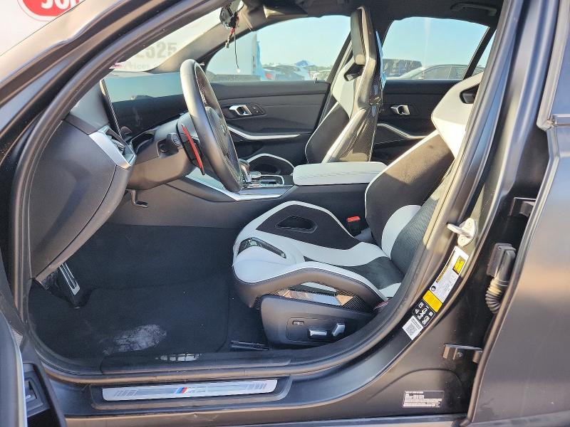 2024 BMW M3 VIN WBS43AY04RFR67054 COPART salvage auction — SIDE, Tx - Salvage Vehicle Title, sold $30,000 on 2026-07-07 (photo 7)