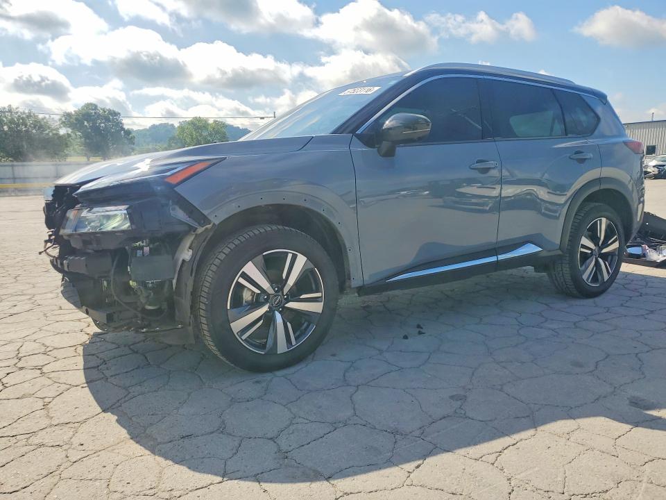 2023 Nissan Rogue VIN JN8BT3DC6PW104462 COPART salvage auction — FRONT END, Tn - Salvage Certificate, sold $8,000 on 2026-07-15 (photo 1)