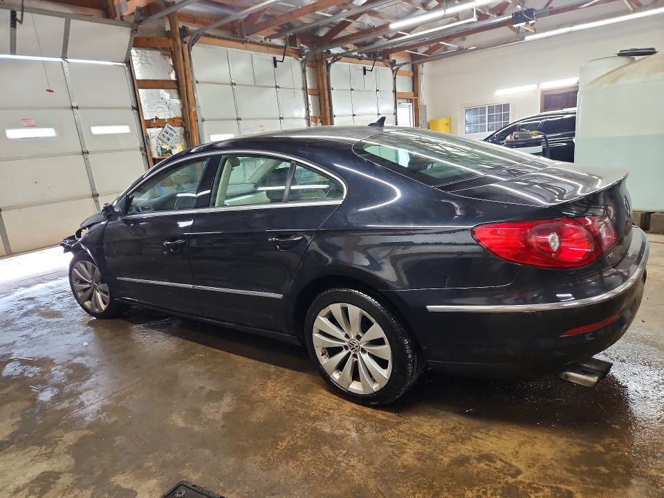 2012 Volkswagen Passat cc VIN WVWMN7ANXCE535639 COPART salvage auction — FRONT END, Il - Salvage Certificate, sold $350 on 2026-07-27 (photo 2)