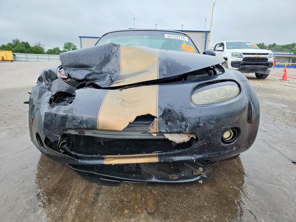 2007 Mazda Mx-5 VIN JM1NC26F870131515 COPART salvage auction — FRONT END, Tn - Salvage Certificate, sold $900 on 2026-07-29 (photo 5)