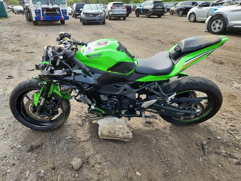 2025 Kawasaki Zx VIN ML5ZXCS18SDA42600 COPART salvage auction — FRONT END, Ny - Mv-907A Salvage Certificate, sold $525 on 2026-07-16 (photo 3)