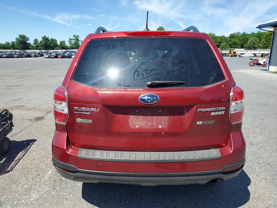 2015 Subaru Forester VIN JF2SJAGC1FH572640 COPART salvage auction — FRONT END, Pa - Certificate Of Salvage, sold $575 on 2026-07-14 (photo 6)