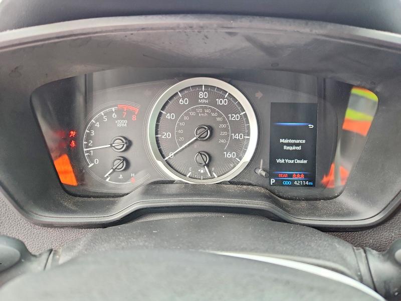 2021 Toyota Corolla VIN 5YFEPMAE5MP150362 COPART salvage auction — SIDE, Ca - Salvage Certificate, sold $250 on 2026-07-30 (photo 9)