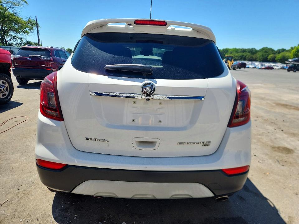2017 Buick Encore VIN KL4CJ2SB8HB200705 COPART salvage auction — Burn Engine, Nj - Cert Of Title-Salvage, sold $300 on 2026-07-28 (photo 6)