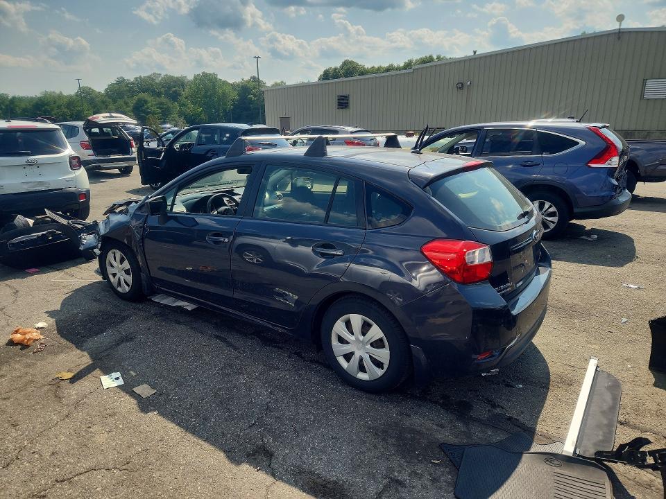2016 Subaru Impreza VIN JF1GPAA61G8200647 COPART salvage auction — SIDE, MA - CERT OF TITLE-RECONSTRCTD COLL, sold $475 on 2026-07-14 (photo 2)