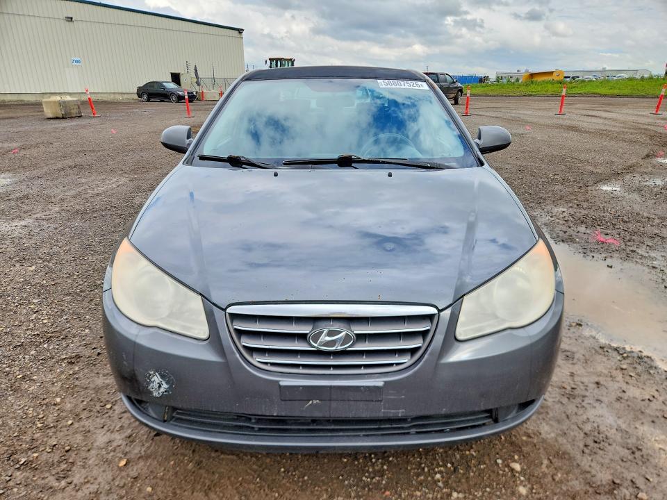 2007 Hyundai Elantra VIN KMHDU45D87U205637 COPART salvage auction — REAR END, AB - BOS - SALVAGE, sold $225 on 2026-07-14 (photo 5)