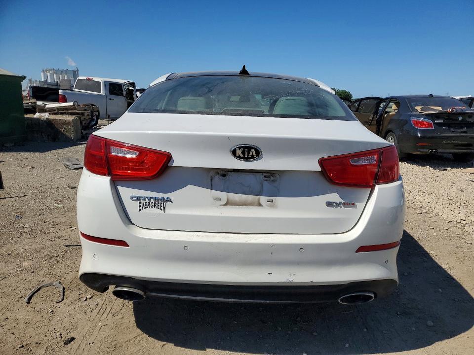2015 Kia Optima VIN 5XXGN4A70FG428029 COPART salvage auction — SIDE, Il - Salvage Certificate, sold $875 on 2026-07-15 (photo 6)