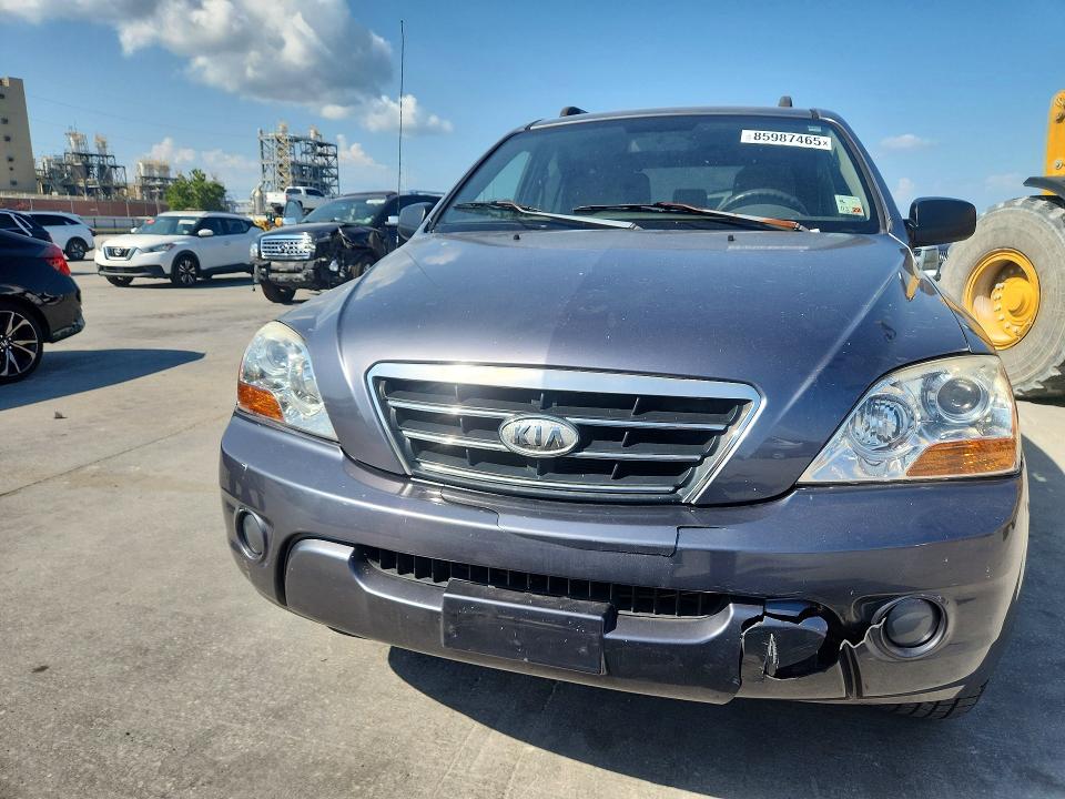 2008 Kia Sorento VIN KNDJD735185811460 COPART salvage auction — FRONT END, La - Certificate Of Title, sold $875 on 2026-07-29 (photo 5)