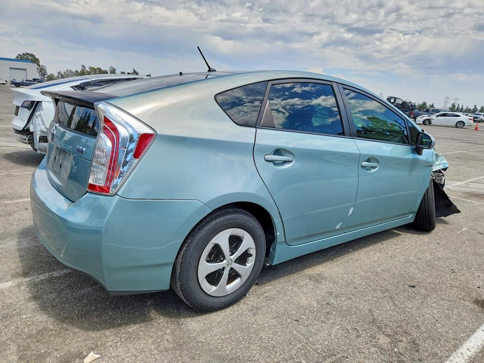 2012 Toyota VIN JTDKN3DU2C1606004 COPART salvage auction — FRONT END, Ca - Salvage Certificate, sold $1,300 on 2026-07-16 (photo 3)