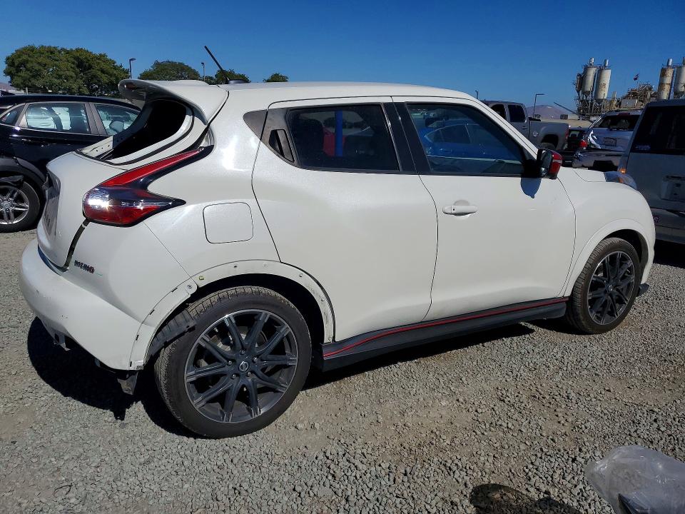 2015 Nissan Juke VIN JN8AF5MV2FT564816 COPART salvage auction — REAR END, Ca - Salvage Certificate, sold $1,600 on 2026-07-28 (photo 3)