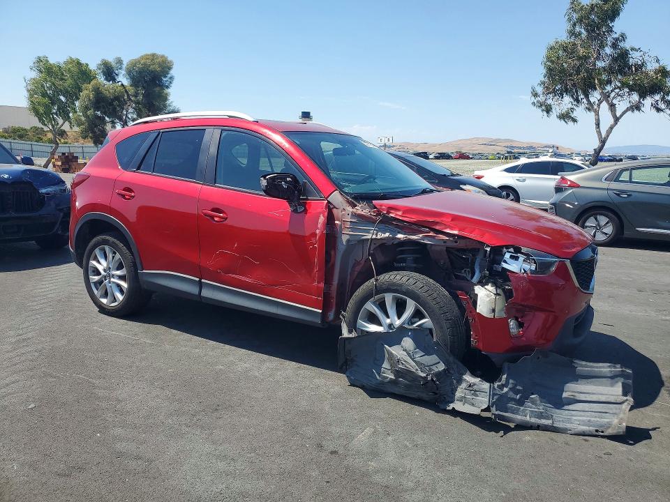 2015 Mazda Cx-5 VIN JM3KE4DY4F0431510 COPART salvage auction — FRONT END, Ca - Salvage Certificate, sold $2,550 on 2026-07-22 (photo 4)