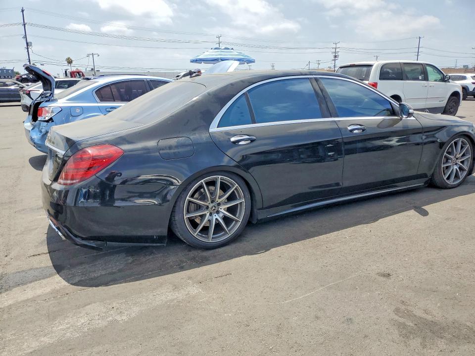 2018 Mercedes-benz S-klasse VIN WDDUG6GB0JA382734 COPART salvage auction — FRONT END, Ca - Dis/Dlr/Exp Only Clean Title, sold $22,000 on 2026-07-15 (photo 3)