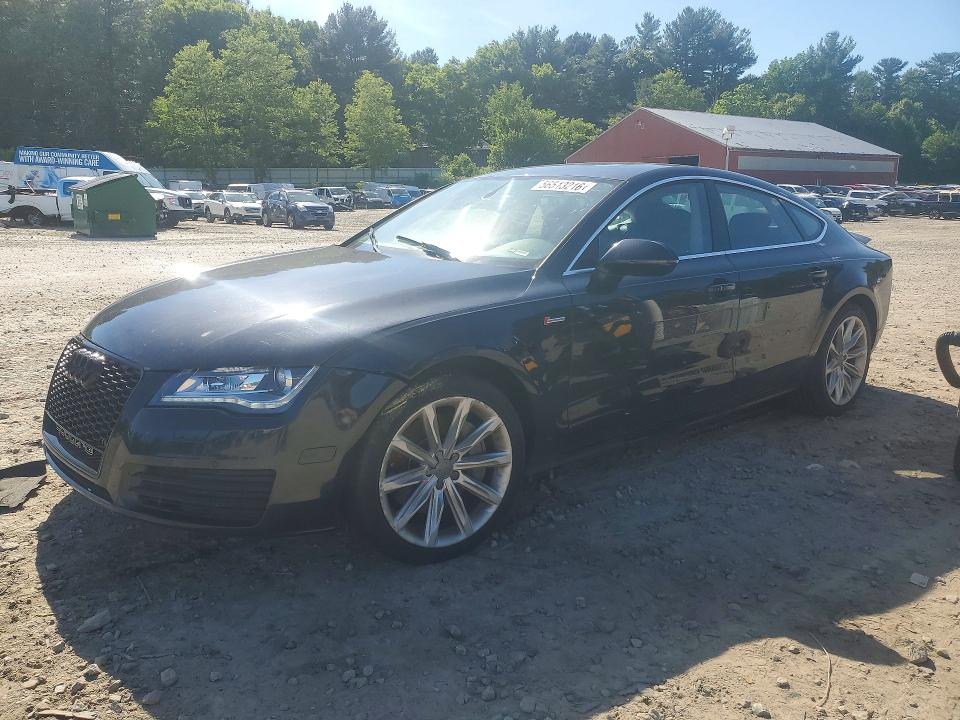 2012 Audi A7 VIN WAUYGAFC2CN037254 COPART salvage auction — FRONT END, Mt - Certificate Of Title, sold $1,600 on 2026-07-09 (photo 1)