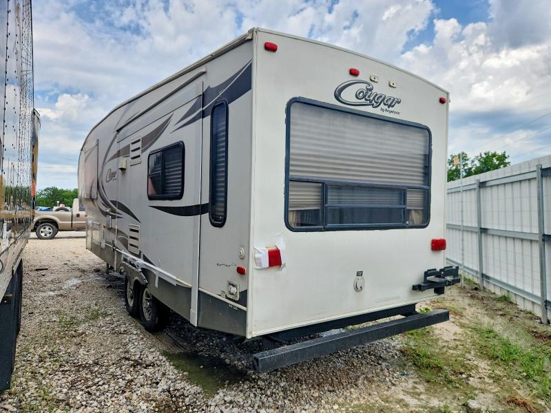 2012 Keystone Cougar VIN 4YDF28S27C2504522 COPART salvage auction — SIDE, MO - SALVAGE CERTIFICATE OF TITLE, sold $2,250 on 2026-07-30 (photo 3)