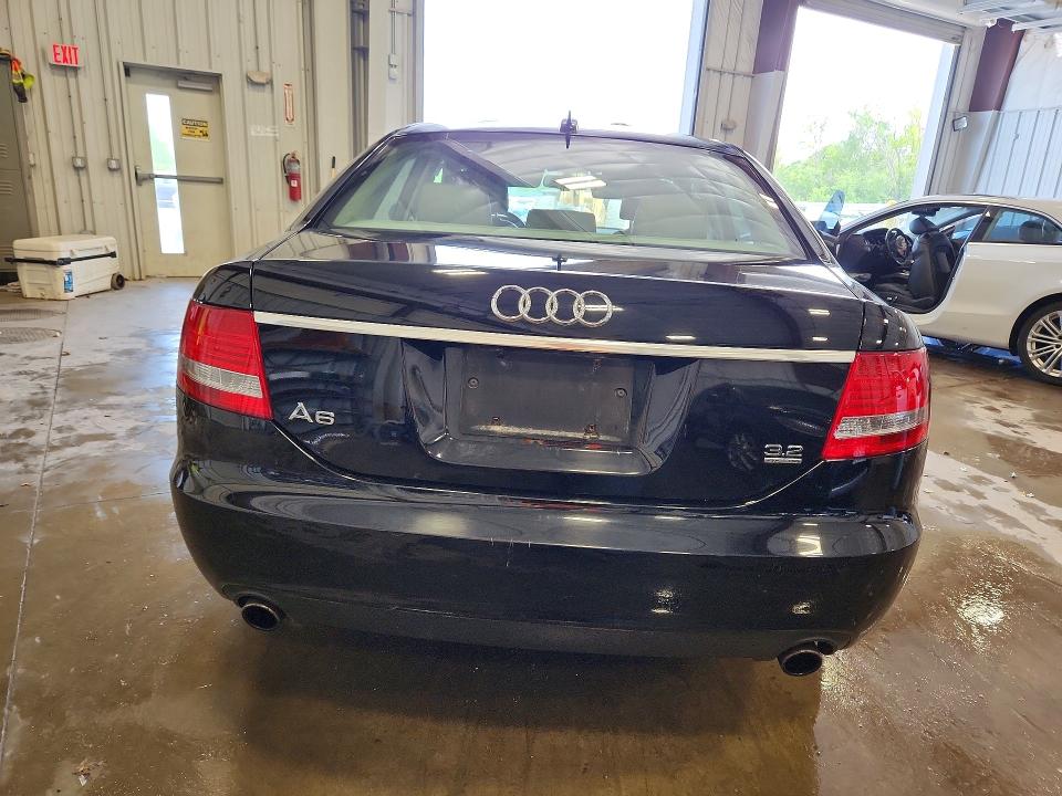 2006 Audi A6 VIN WAUDH74F86N169869 COPART salvage auction — FRONT END, WI - JUNKED VEHICLE BILL OF SALE, sold $250 on 2026-07-20 (photo 6)