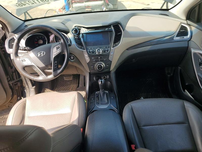 2013 Hyundai Santa fe VIN 5XYZU3LB9DG070266 COPART salvage auction — FRONT END, Mi - Cert Of Title-Rebuilt Salvage, sold $2,350 on 2026-07-07 (photo 8)