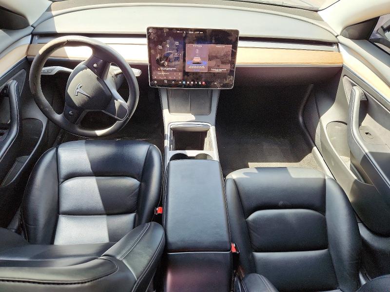 2022 Tesla Model 3 VIN 5YJ3E1EB7NF185073 COPART salvage auction — SIDE, Ca - Salvage Certificate, sold $6,700 on 2026-07-13 (photo 8)