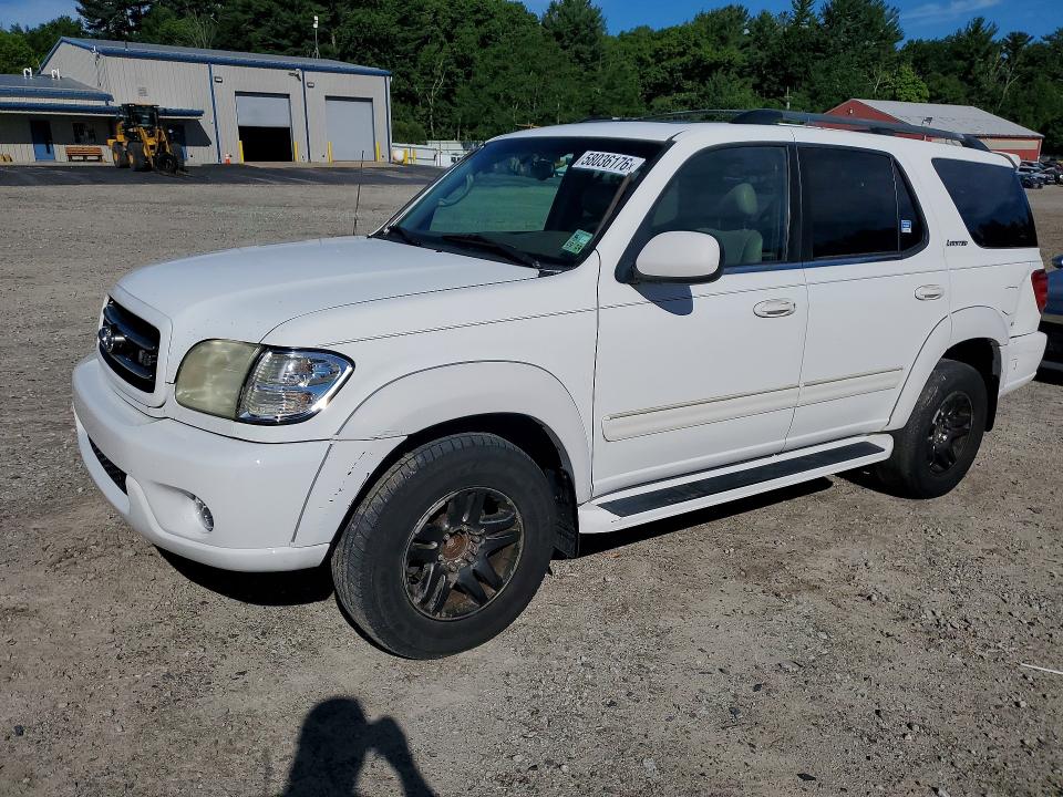 2003 Toyota Sequoia VIN 5TDZT38A43S182834 COPART salvage auction — MINOR DENT/SCRATCHES, La - Cert Of Title-Reconstructed, sold $800 on 2026-07-07 (photo 1)