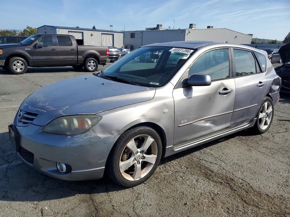 2005 Mazda 3 VIN JM1BK343151324228 COPART salvage auction — SIDE, Ca - Salvage Certificate, sold $300 on 2026-07-06 (photo 1)