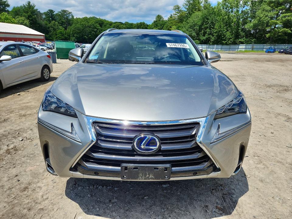 2016 Lexus Nx VIN JTJBJRBZ4G2046223 COPART salvage auction — VANDALISM, Ma - Cert Of Title-Recovered Theft, sold $9,800 on 2026-07-09 (photo 5)