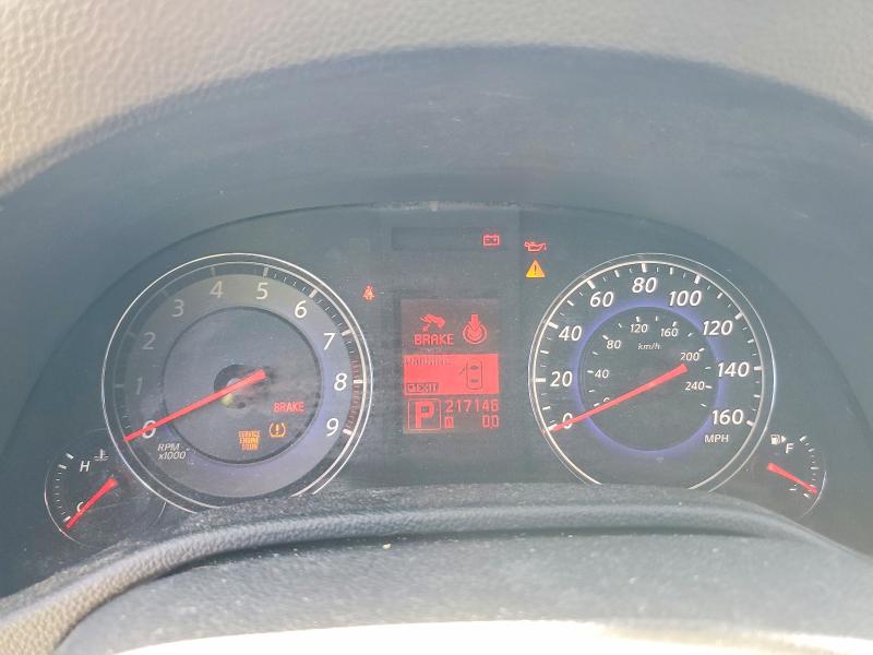 2007 Infiniti G35 VIN JNKBV61E27M705133 COPART salvage auction — NORMAL WEAR, Ms - Cert Of Title-Rebuilt, sold $450 on 2026-07-06 (photo 9)