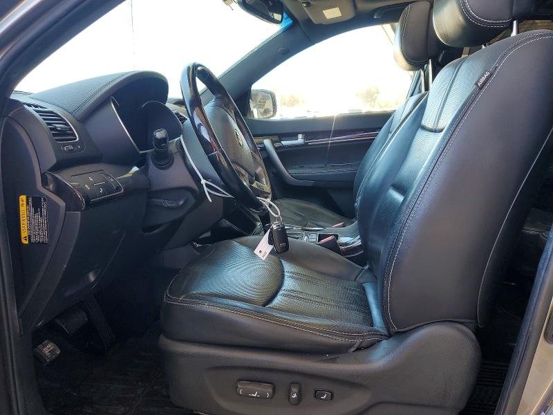2015 Kia Sorento VIN 5XYKW4A71FG574538 COPART salvage auction — VANDALISM, Ca - Salvage Certificate, sold $1,300 on 2026-07-02 (photo 7)