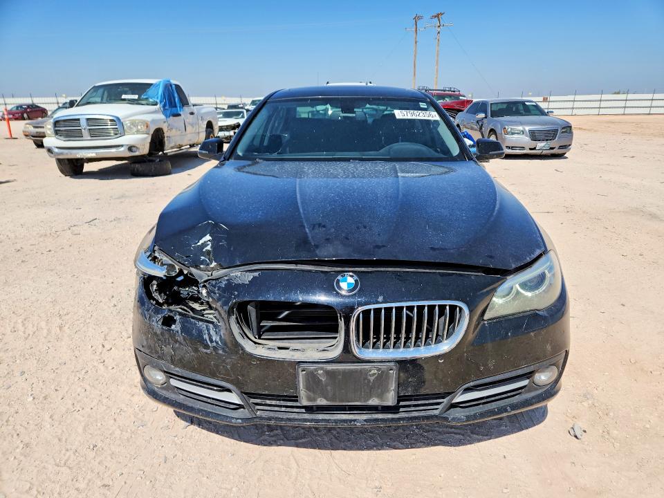 2015 BMW 5er VIN WBA5A5C59FD520610 COPART salvage auction — FRONT END, TX - SALVAGE VEHICLE TITLE, sold $20 on 2026-07-29 (photo 5)